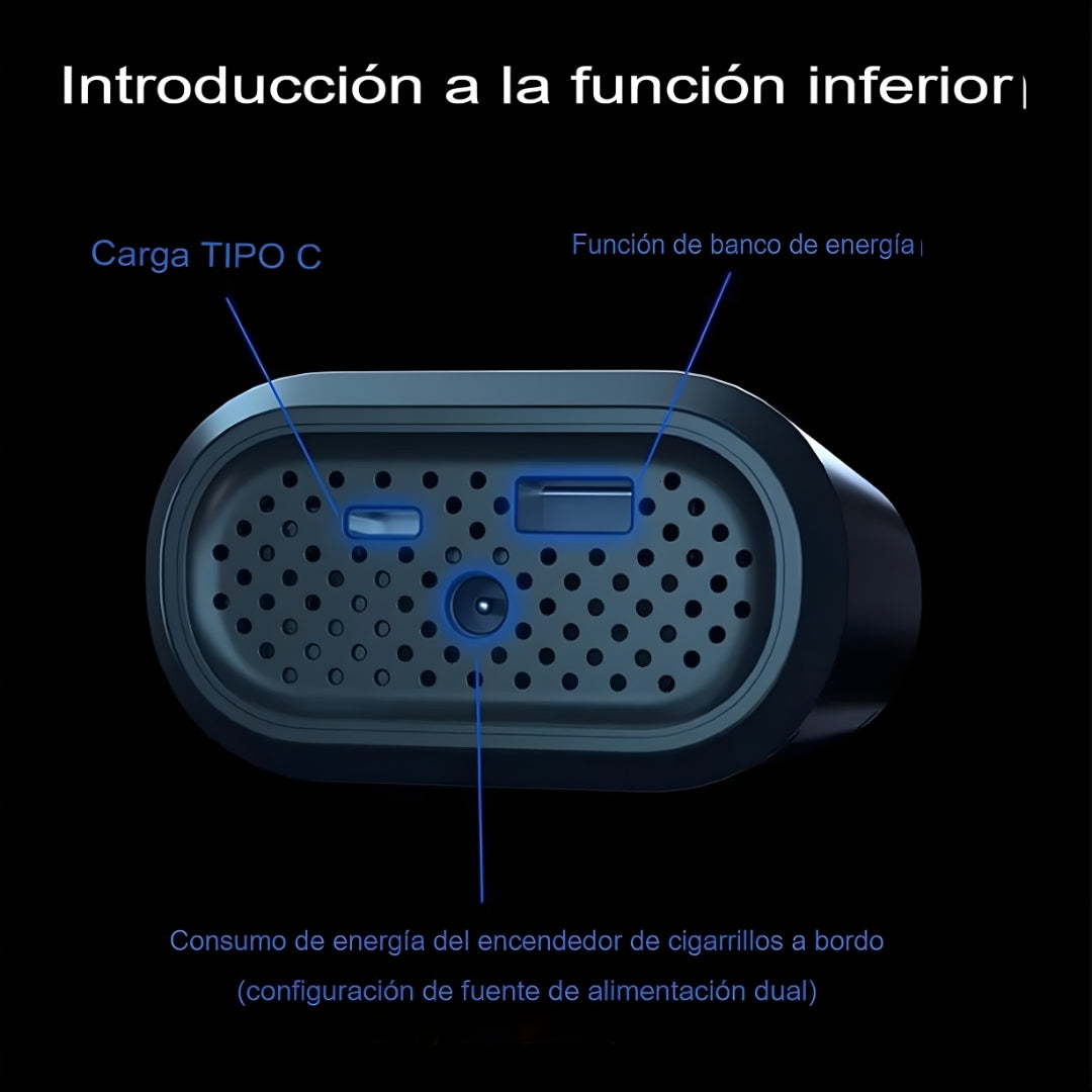 Compresor De Aire Mini  Portátil 150 Psi Pantalla Digital Led