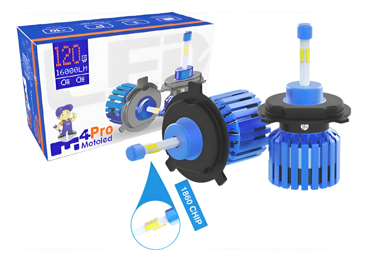 Bombillo Led MotoLed M4PRO – 16000LM + ENVIO GRATIS