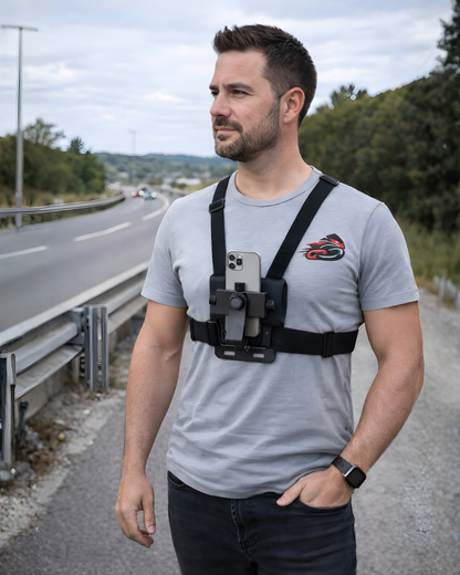 Arnés Pecho Soporte Cámara Y Celular Gop